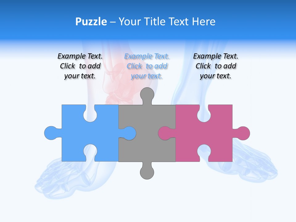 Foot Xray Ankle PowerPoint Template