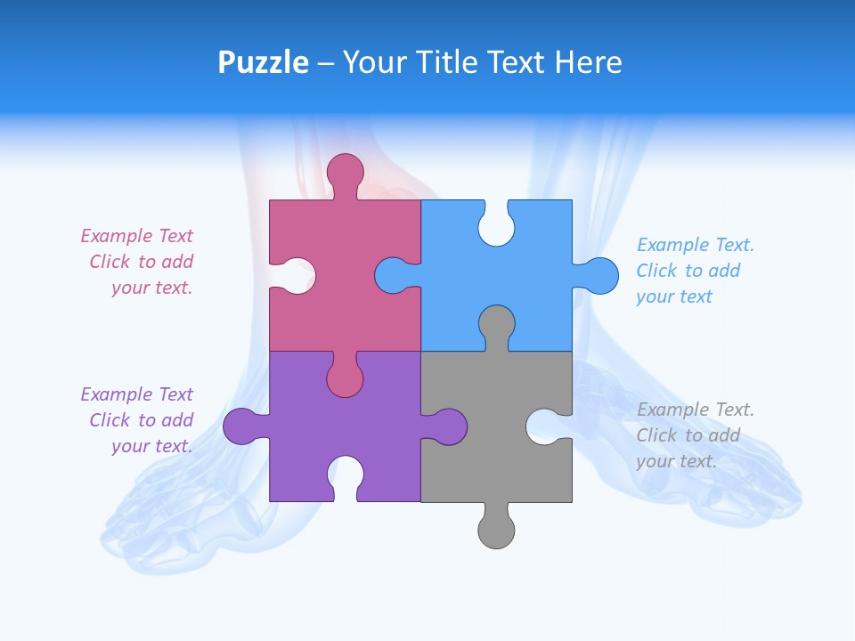 Foot Xray Ankle PowerPoint Template
