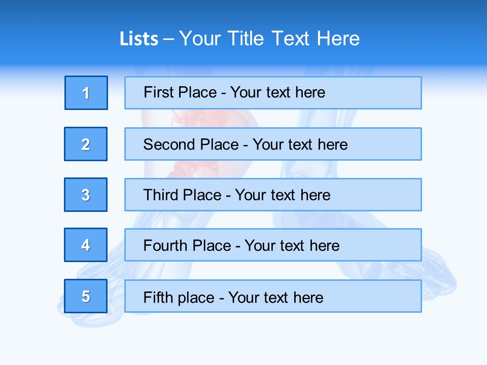 Foot Xray Ankle PowerPoint Template