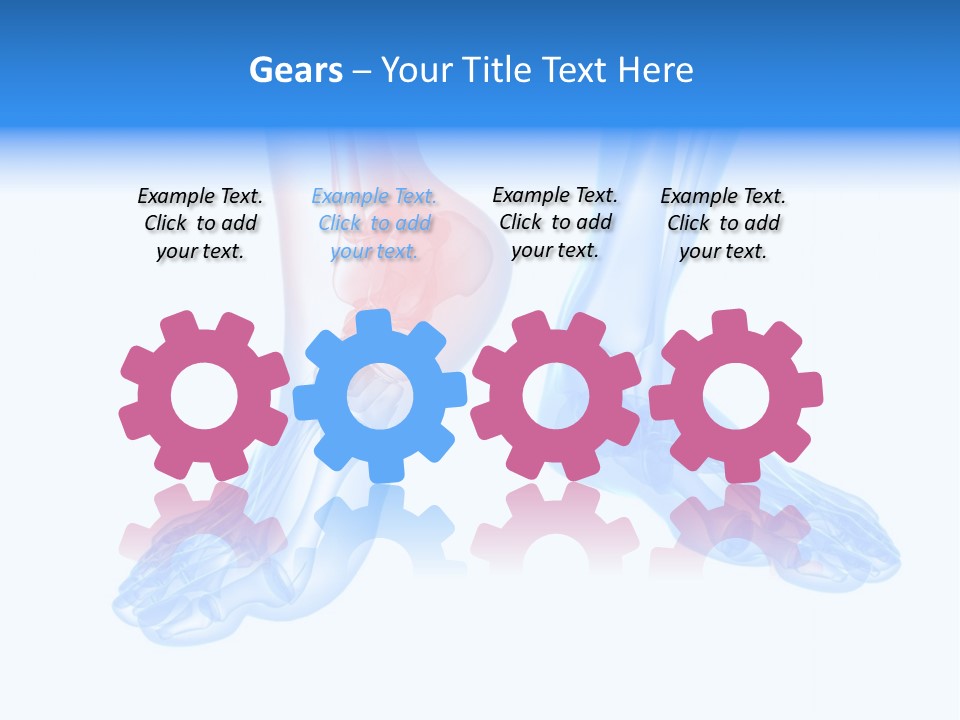 Foot Xray Ankle PowerPoint Template