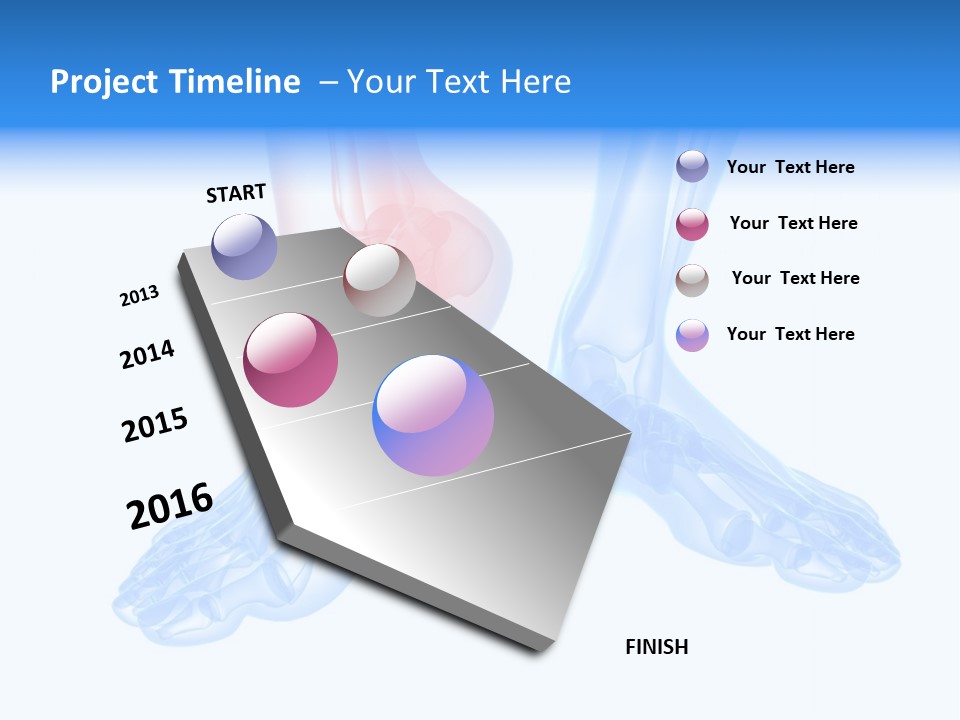 Foot Xray Ankle PowerPoint Template
