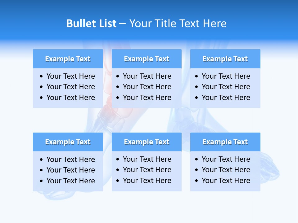 Foot Xray Ankle PowerPoint Template