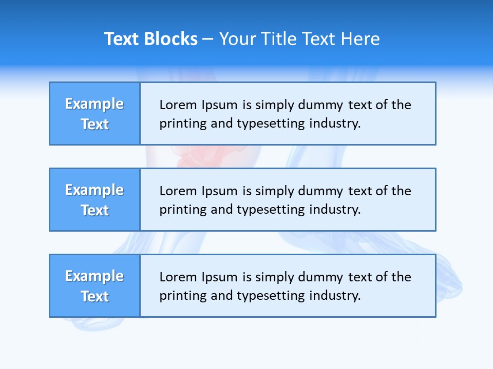 Foot Xray Ankle PowerPoint Template