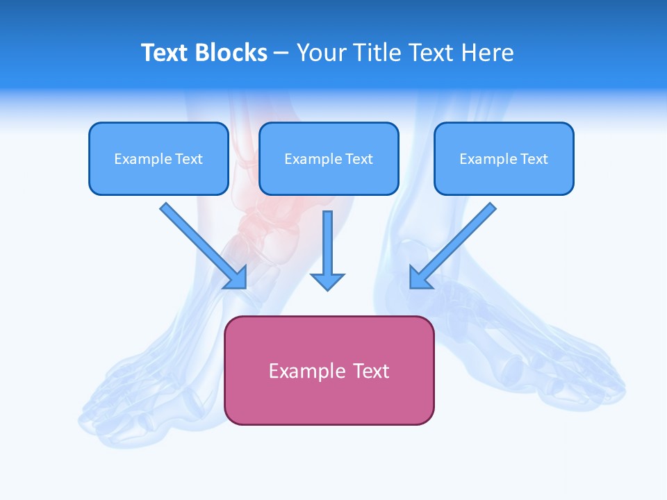 Foot Xray Ankle PowerPoint Template