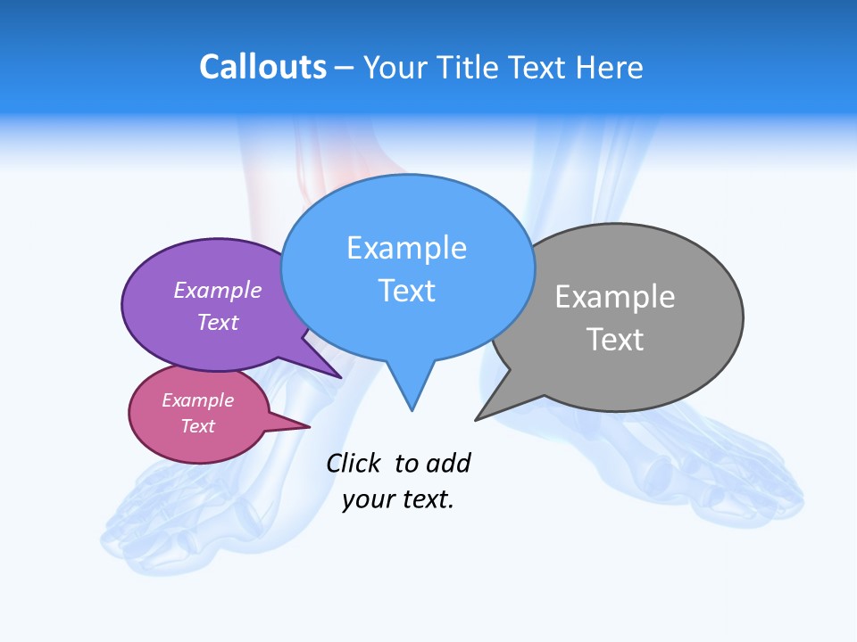 Foot Xray Ankle PowerPoint Template