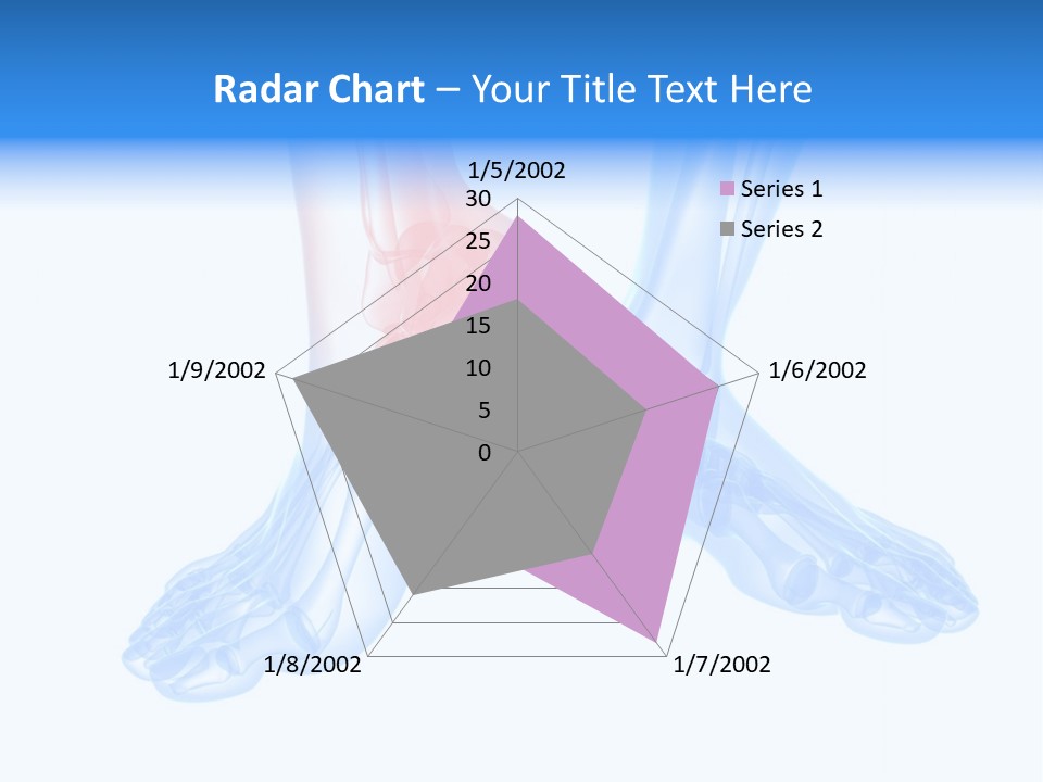 Foot Xray Ankle PowerPoint Template