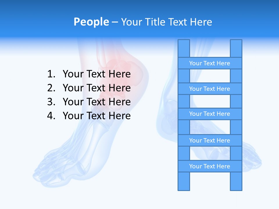 Foot Xray Ankle PowerPoint Template
