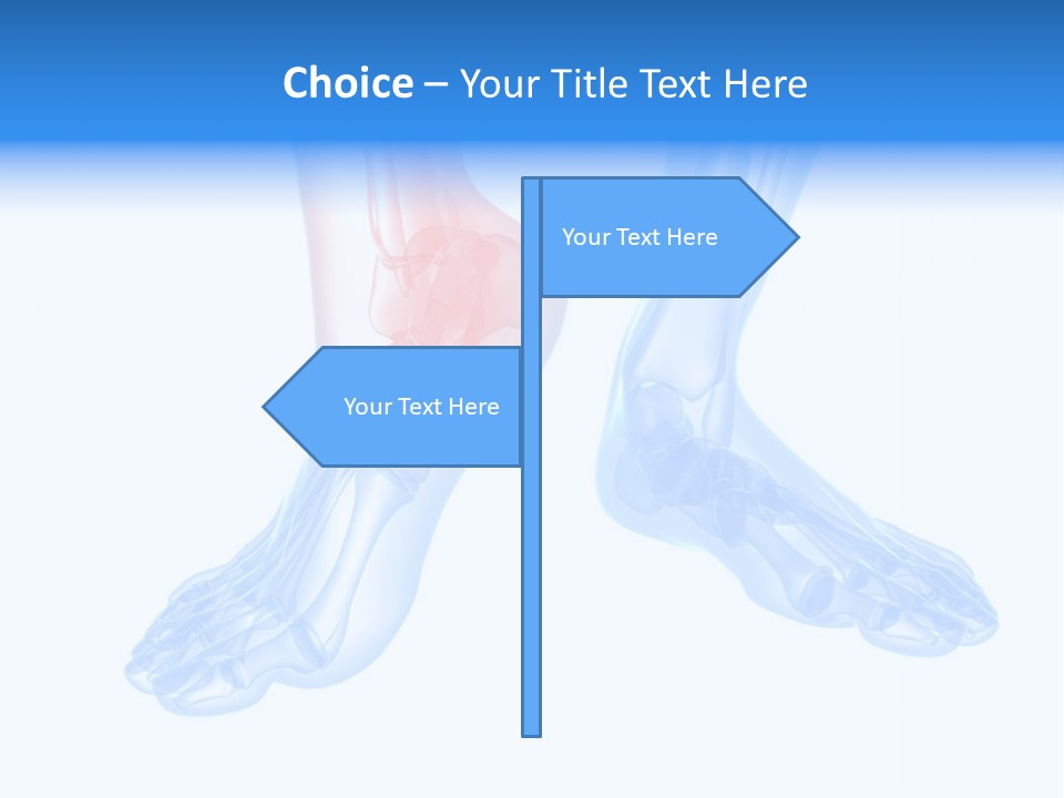 Foot Xray Ankle PowerPoint Template