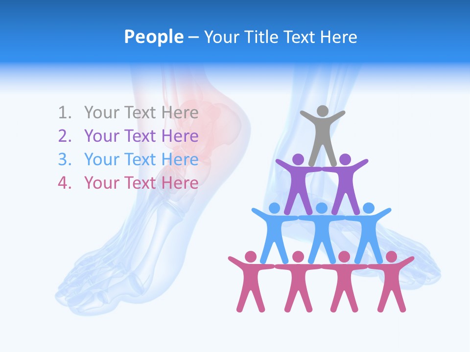 Foot Xray Ankle PowerPoint Template