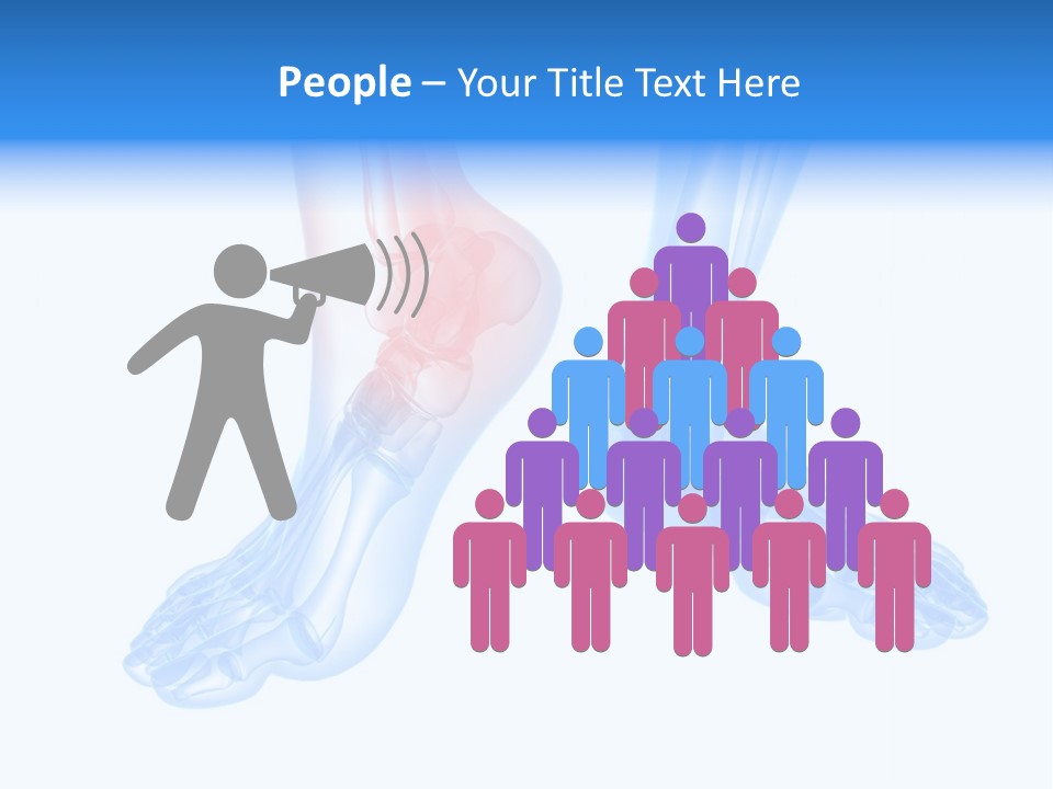 Foot Xray Ankle PowerPoint Template