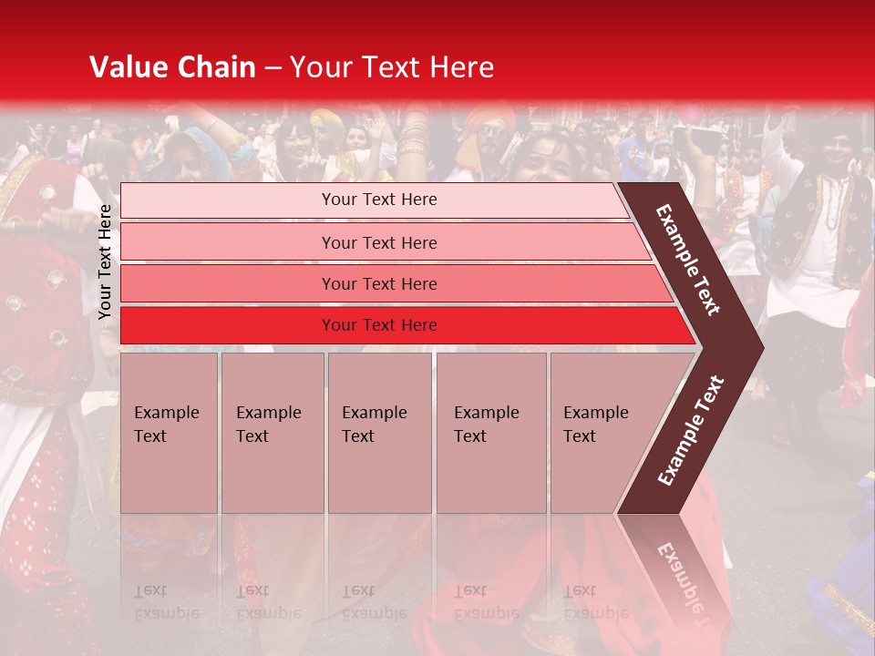 Businessmen Examine Thinking PowerPoint Template