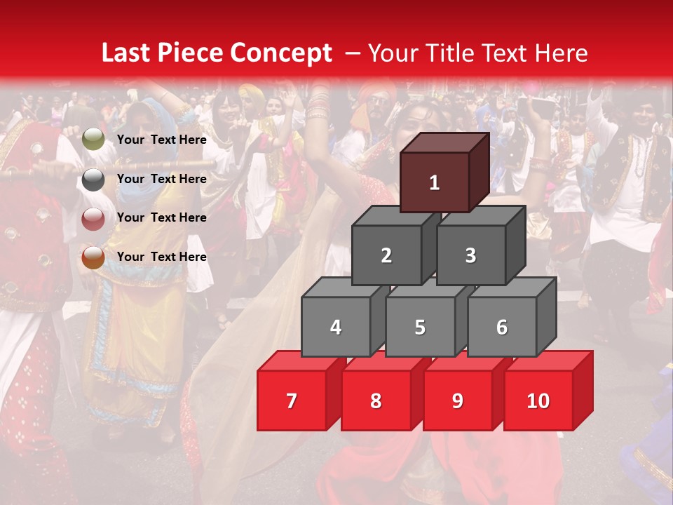 Businessmen Examine Thinking PowerPoint Template