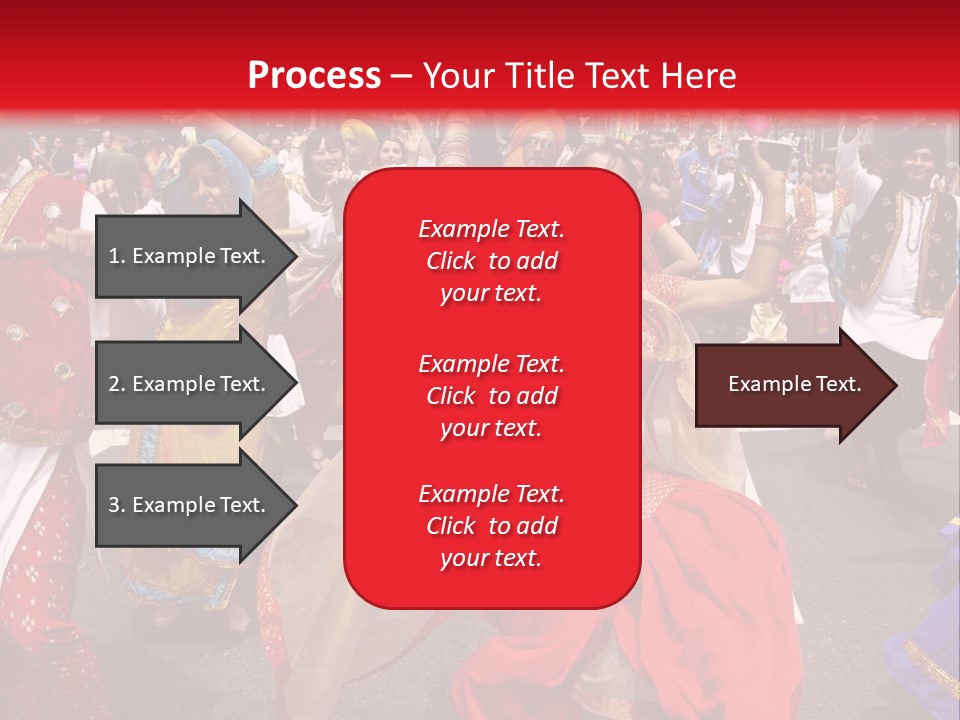 Businessmen Examine Thinking PowerPoint Template