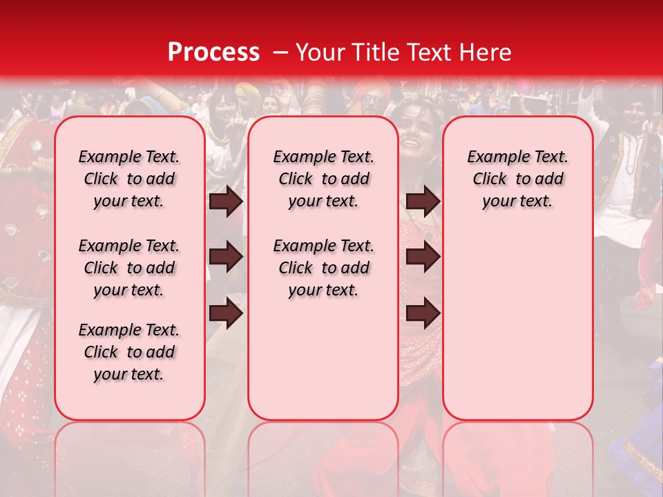 Businessmen Examine Thinking PowerPoint Template
