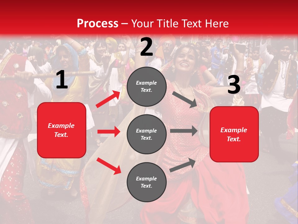 Businessmen Examine Thinking PowerPoint Template