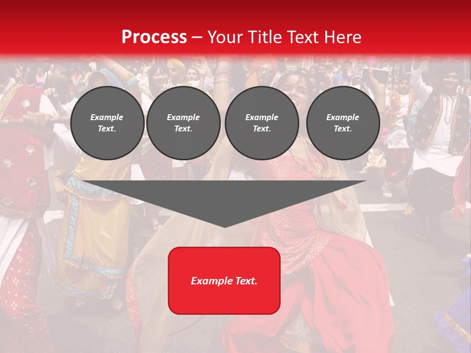 Businessmen Examine Thinking PowerPoint Template