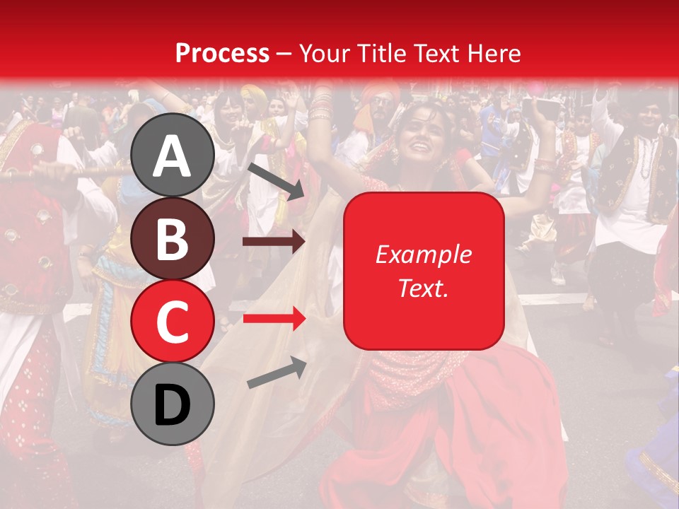 Businessmen Examine Thinking PowerPoint Template