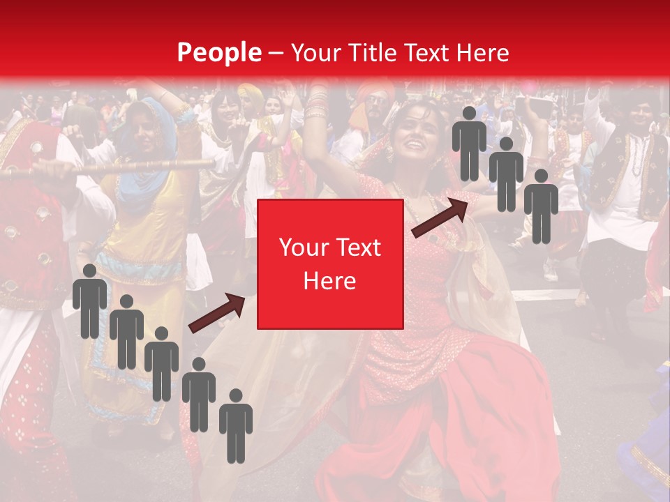 Businessmen Examine Thinking PowerPoint Template