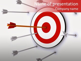 Finance Champion Circle PowerPoint Template