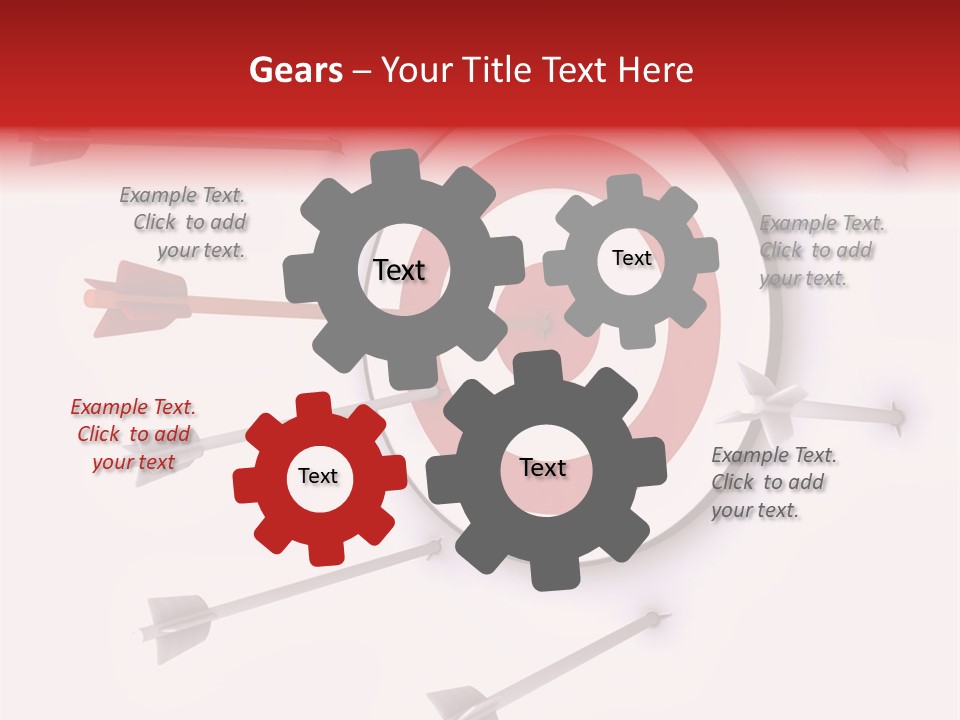Finance Champion Circle PowerPoint Template
