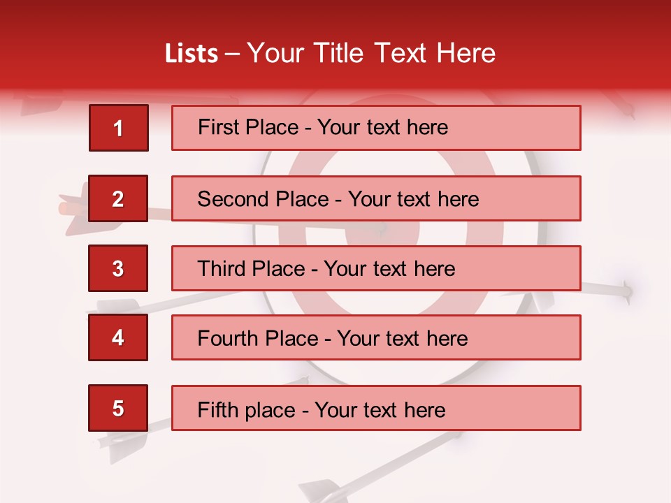 Finance Champion Circle PowerPoint Template