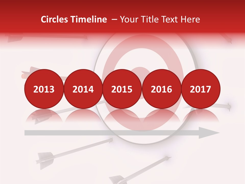 Finance Champion Circle PowerPoint Template