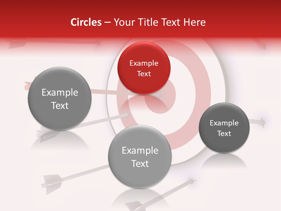 Finance Champion Circle PowerPoint Template
