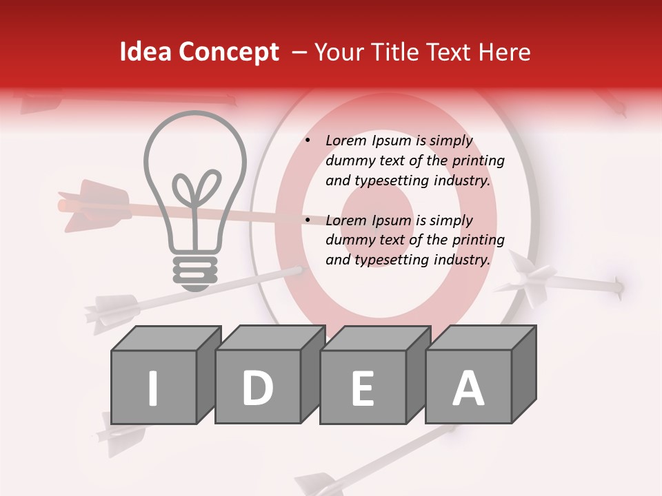 Finance Champion Circle PowerPoint Template