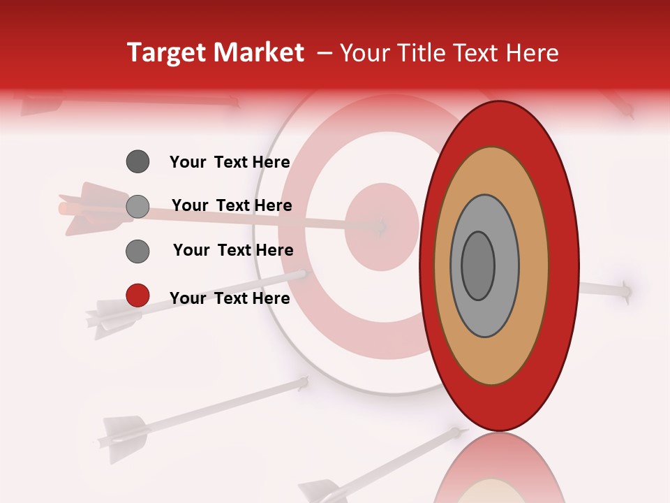 Finance Champion Circle PowerPoint Template