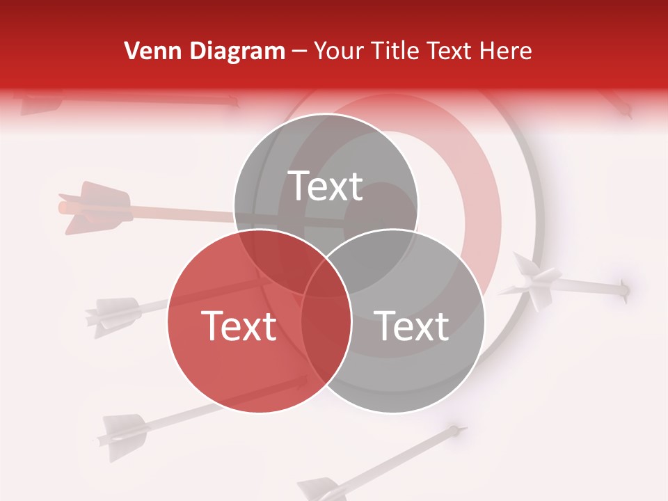 Finance Champion Circle PowerPoint Template