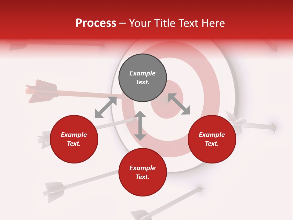 Finance Champion Circle PowerPoint Template