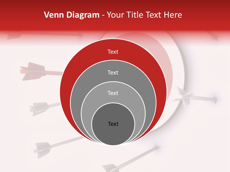 Finance Champion Circle PowerPoint Template