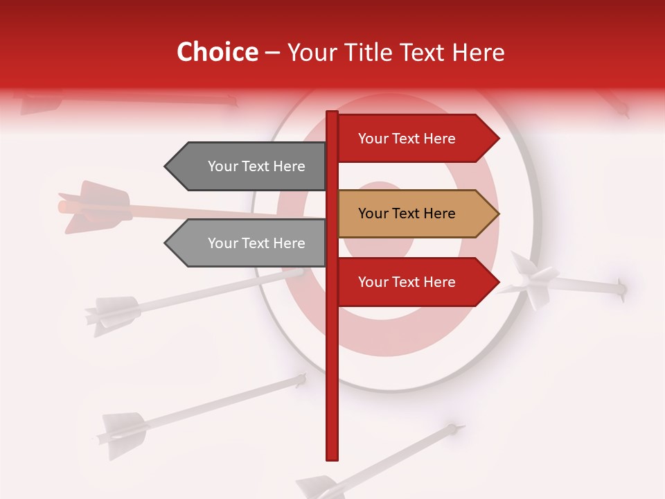 Finance Champion Circle PowerPoint Template