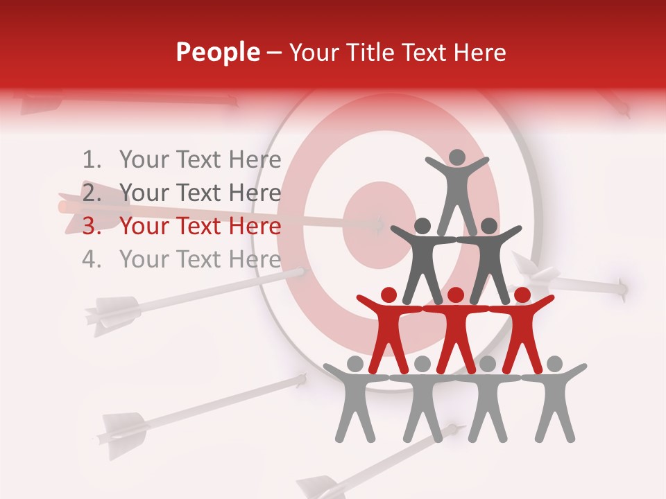 Finance Champion Circle PowerPoint Template