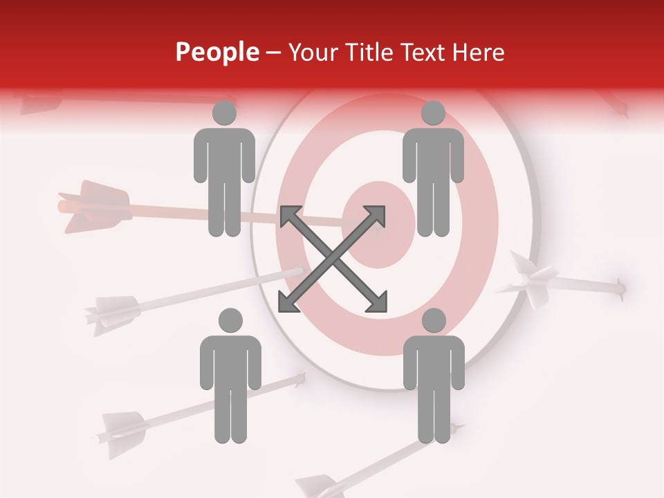 Finance Champion Circle PowerPoint Template