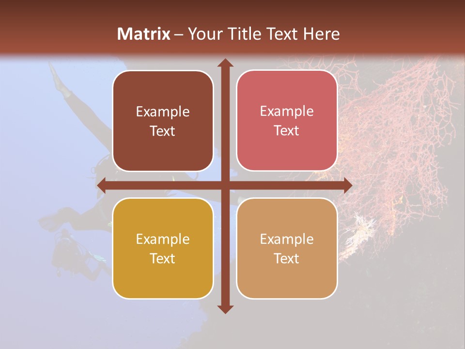 Wildlife Adventure Swimming PowerPoint Template