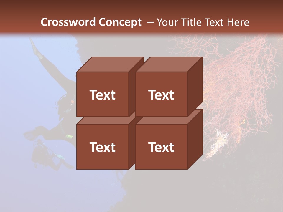 Wildlife Adventure Swimming PowerPoint Template