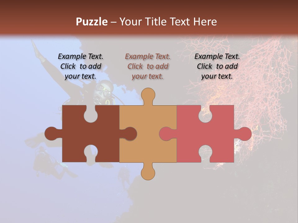 Wildlife Adventure Swimming PowerPoint Template