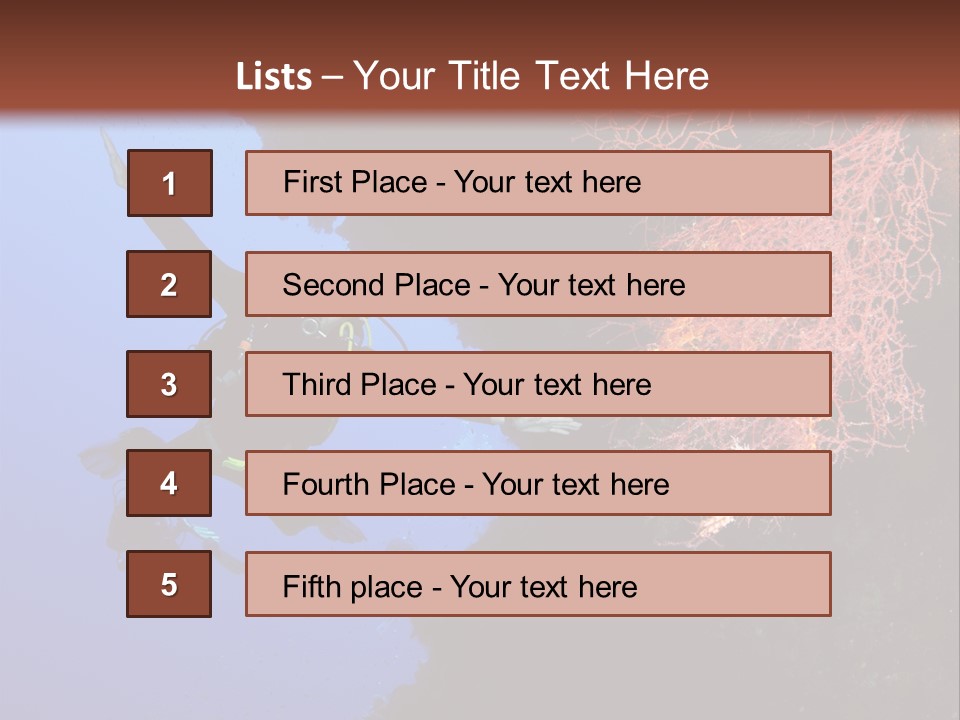 Wildlife Adventure Swimming PowerPoint Template
