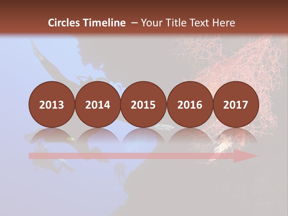 Wildlife Adventure Swimming PowerPoint Template