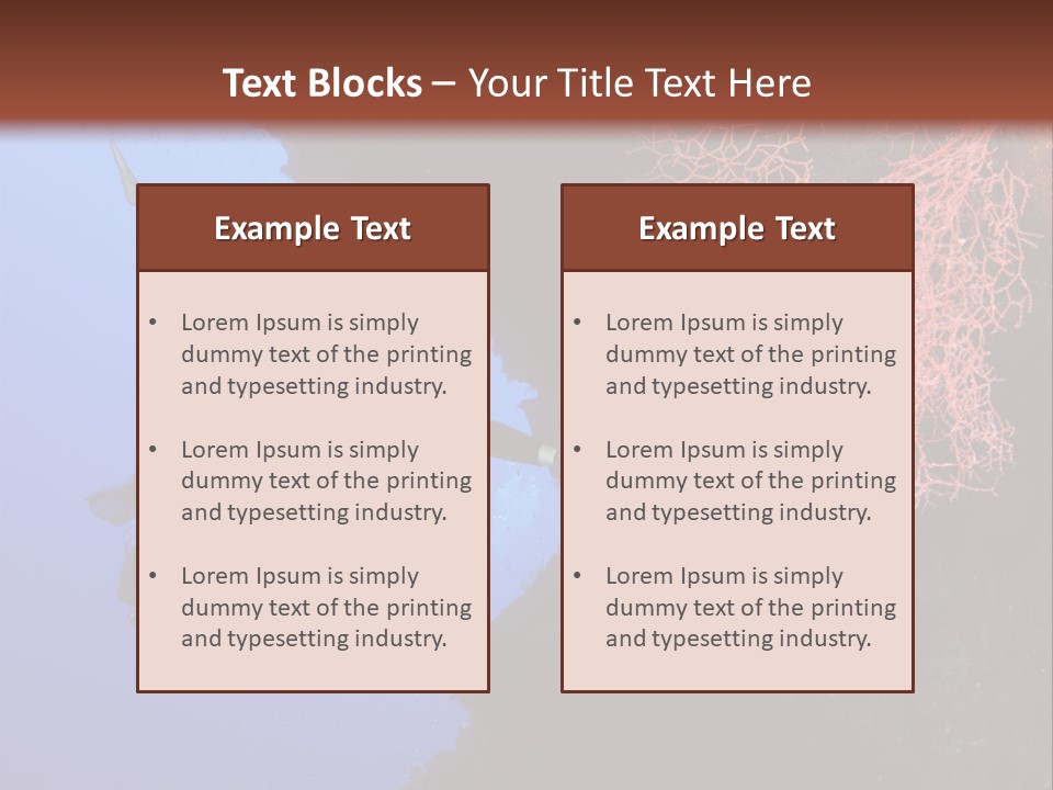 Wildlife Adventure Swimming PowerPoint Template