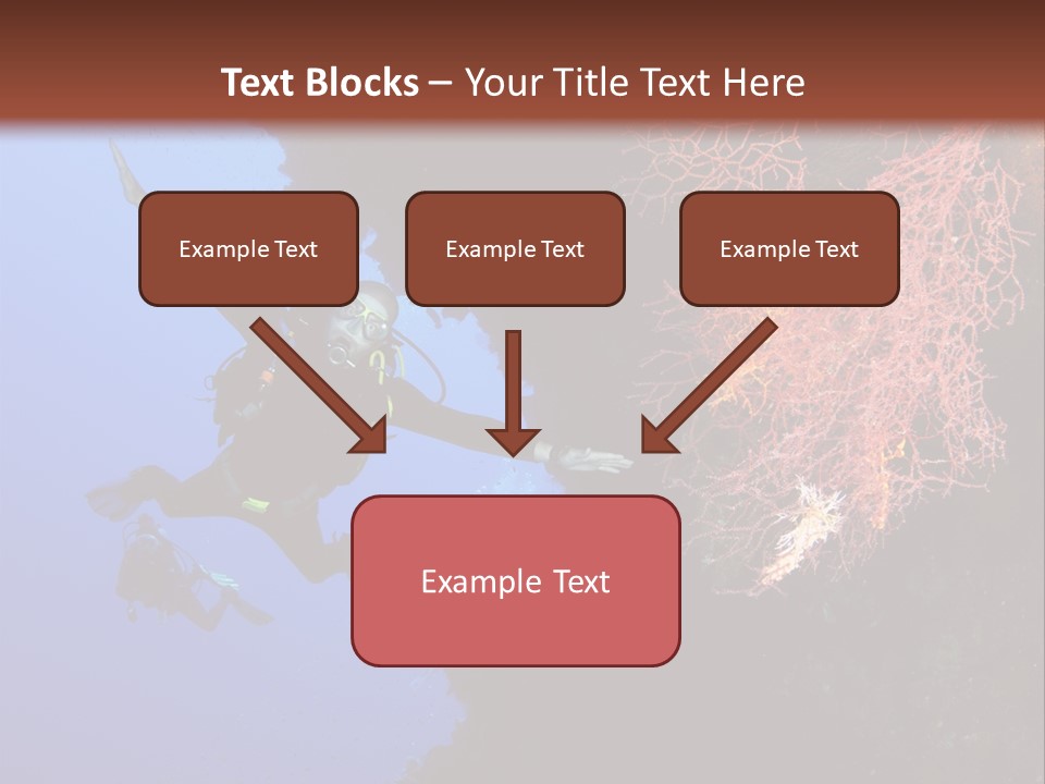 Wildlife Adventure Swimming PowerPoint Template