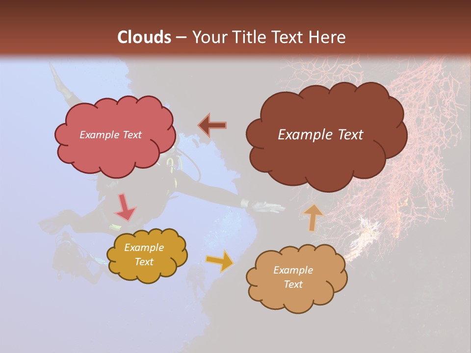 Wildlife Adventure Swimming PowerPoint Template