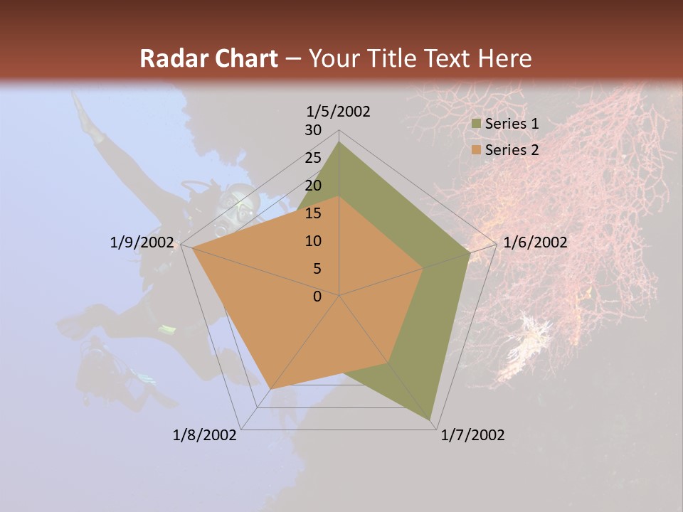 Wildlife Adventure Swimming PowerPoint Template