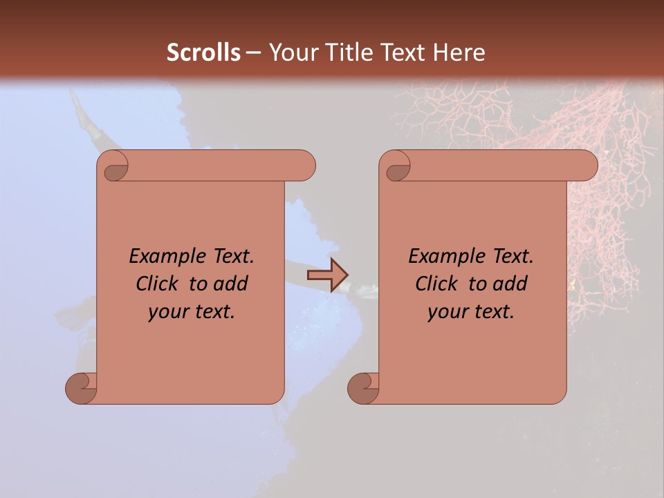 Wildlife Adventure Swimming PowerPoint Template