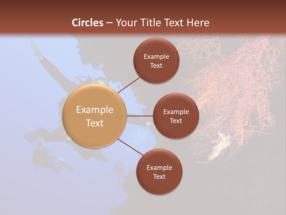 Wildlife Adventure Swimming PowerPoint Template