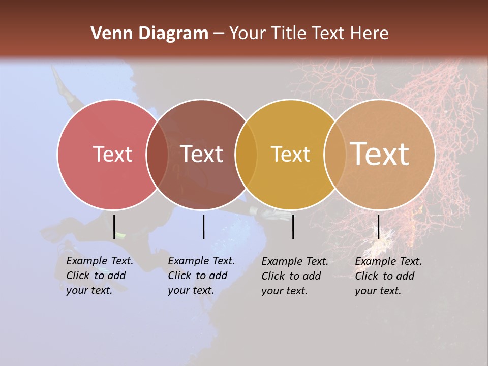 Wildlife Adventure Swimming PowerPoint Template