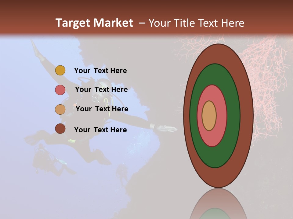 Wildlife Adventure Swimming PowerPoint Template