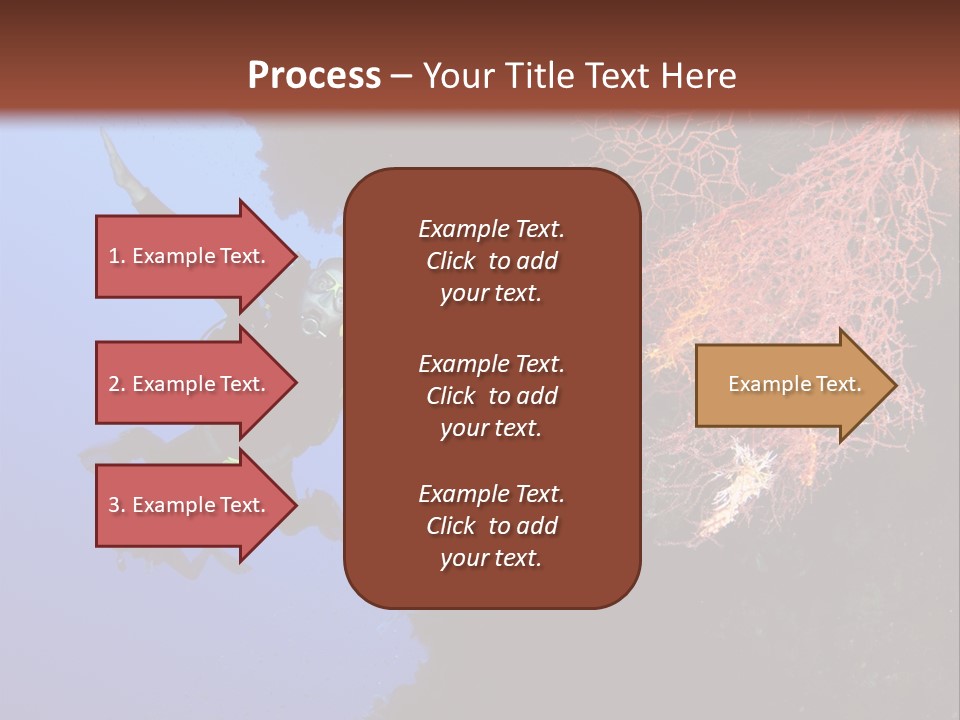 Wildlife Adventure Swimming PowerPoint Template