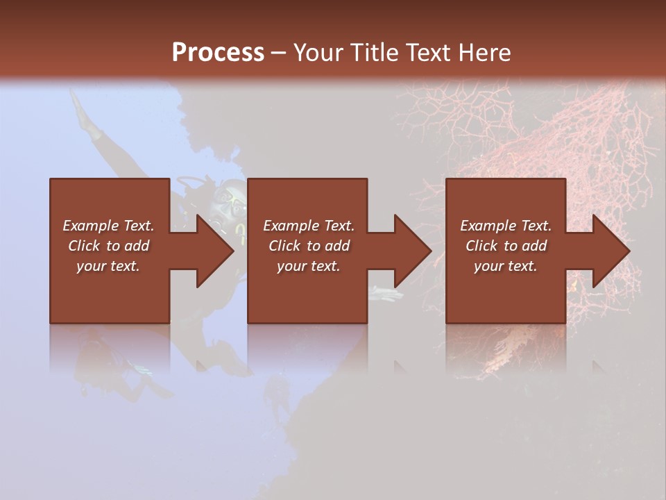 Wildlife Adventure Swimming PowerPoint Template